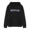 Front - Wednesday Womens/Ladies Logo Hoodie