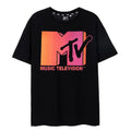 Front - MTV Mens Ombre T-Shirt