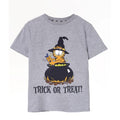 Front - Garfield Boys Trick Or Treat T-Shirt