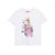 Front - Barbie Girls Doodle Barbie Pose T-Shirt