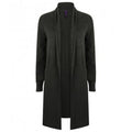 Front - Henbury Womens/Ladies Long Line Open Cardigan