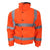 Front - Warrior Mens Tulsa Hi-Vis Bomber Jacket