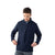 Front - Henbury Mens Zip Neck Micro Fleece Top