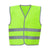 Front - Yoko Childrens/Kids Hi-Vis Two Band Waistcoat