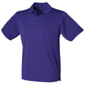 Front - Henbury Mens Pique Polo Shirt