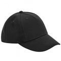 Front - Beechfield Childrens/Kids Organic Cotton 5 Panel Baseball Cap