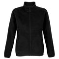 Front - SOLS Womens/Ladies Factor Microfleece Recycled Fleece Jacket