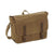 Front - Quadra Heritage Leather Trim Messenger Bag