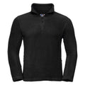 Front - Russell Mens Zip Neck Outdoor Fleece Top