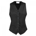 Front - Premier Womens/Ladies Hospitality Waistcoat