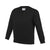 Front - Awdis Childrens/Kids Academy V Neck Sweatshirt