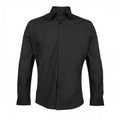 Front - Premier Mens Supreme Poplin Formal Shirt