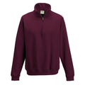 Front - Awdis Mens Sophomore Zip Neck Sweatshirt