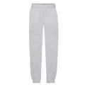 Front - Fruit of the Loom Childrens/Kids Premium Heather Jogging Bottoms