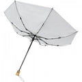 White - Side - Avenue Bo Foldable Auto Open Umbrella