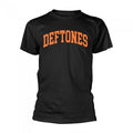 Front - Deftones Unisex Adult College T-Shirt