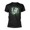 Front - Korn Unisex Adult Matrix T-Shirt