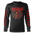 Front - Deicide Unisex Adult Self Titled Album Long-Sleeved T-Shirt