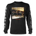 Front - Bathory Unisex Adult Blood Fire Death 2 Long-Sleeved T-Shirt