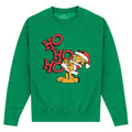 Front - Garfield Unisex Adult Ho Ho Ho Sweatshirt