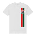 Front - Castrol Unisex Adult Racing Stripe T-Shirt