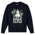 Front - Elf Unisex Adult Im Actually Human Sweatshirt