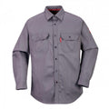 Front - Portwest Mens Bizflame Shirt