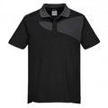 Front - Portwest Mens Cotton Active Polo Shirt