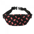 Front - RockSax Tongue All Over Print The Rolling Stones Waist Bag
