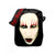 Front - RockSax Red Lips Marilyn Manson Crossbody Bag