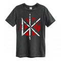 Front - RockSax Unisex Adult Dead Kennedys Vintage Logo T-Shirt