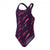 Front - Speedo Girls Hyperboom Medalist All-Over Print Swimwear