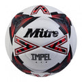 White-Black-Red - Front - Mitre Impel Evo Football