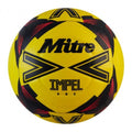 Yellow-Black-Red - Front - Mitre Impel One Football