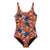 Front - Regatta Womens/Ladies Orla Kiely Tropical One Piece Swimsuit