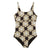 Front - Regatta Womens/Ladies Orla Kiely Sixties Daisy One Piece Swimsuit