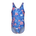 Front - Regatta Girls Katrisse Family Hawaiian One Piece Swimsuit