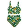 Front - Regatta Womens/Ladies Orla Kiely Tropical Reversible Bikini Set