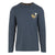 Front - Regatta Mens Maylow Scenery Marl Long-Sleeved T-Shirt