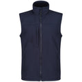 Front - Regatta Mens Flux Softshell Bodywarmer / Sleeveless Jacket Water Repellent And Wind Resistant