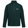 Nephrite Green - Front - Regatta Great Outdoors Mens Kenger Half Zip Honeycomb Fleece