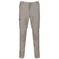 Front - Regatta Mens Leesville II Zip Off Trousers