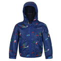 Front - Regatta Childrens/Kids Muddy Puddle Peppa Pig Hooded Waterproof Jacket