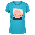 Front - Regatta Womens/Ladies Fingal VI Square T-Shirt