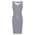 Front - Regatta Womens/Ladies Fahari Stripe Shift Casual Dress