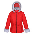 Front - Regatta Womens/Ladies Willabella Faux Fur Trim Jacket