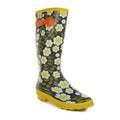 Front - Regatta Womens/Ladies Orla River Floral Wellington Boots