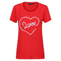 Front - Regatta Womens/Ladies Filandra VII Love T-Shirt