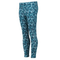 Dusty Green - Front - Regatta Childrens-Kids Barlia Abstract Winter Leggings