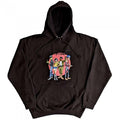 Front - Gorillaz Unisex Adult Group Circle Rise Pullover Hoodie